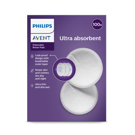 PHILIPS AVENT 8454 rinnahoidja kaitse 100 tk SCF254/13 1/615