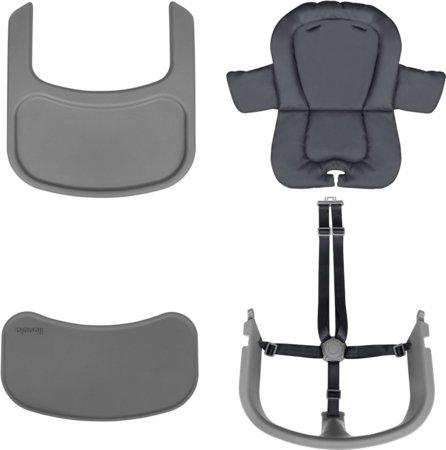 LIONELO söötmistool MEGAN, Grey wood 