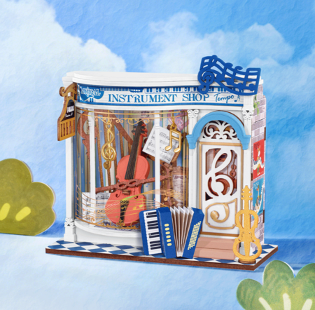 ROLIFE puidust konstruktor Muusikariistade pood, DS047 