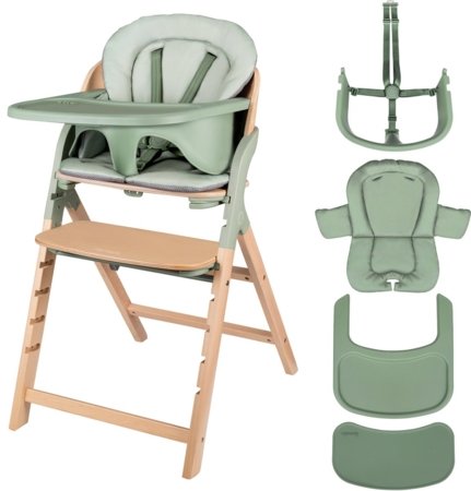 LIONELO söötmistool MEGAN, Green wood 