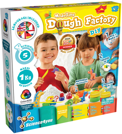 SCIENCE4YOU katsekomplekt MODELLING DOUGH FACTORY, 80005158 