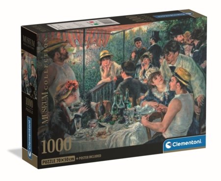 CLEMENTONI Puzzle lõuna paadipidu, 1000 tk,, 37063 