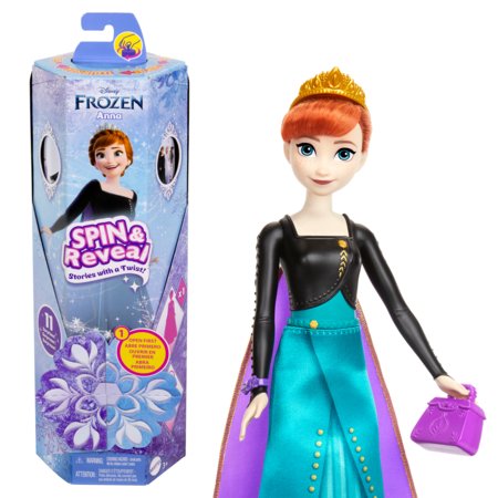 DISNEY FROZEN Spin & Reveal Anna üllatusnukk, HXD27 