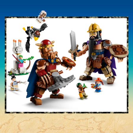 75644 LEGO® ONE PIECE Dorry vs. Brogy – Väikese Aia hiiglased 
