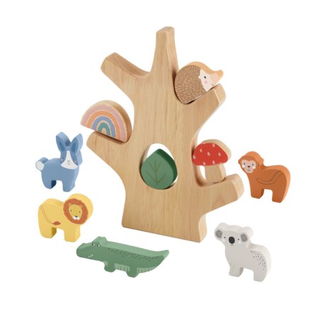 FISHER PRICE puidust tasakaalupuu, HXT87 