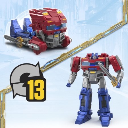 TRANSFORMERS MV8 mängufiguur Power Flip Admiral, F9209 