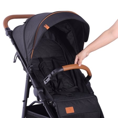 BABYTROLD universaalne käru MALAGA 2in1, Black, 13-51SN-P 