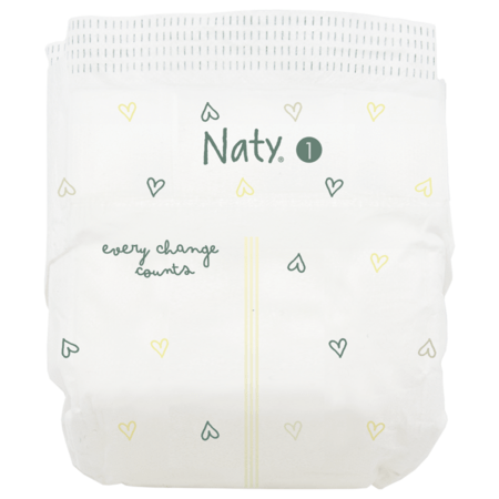 NATY mähkmed BioEmbrace, Suurus 1, 2-5 kg., 25 tk., 8000192 