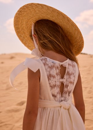 MAYORAL kleit, natural, 3.914-42, 110  cm 