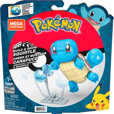 MEGA CONSTRUX POKEMON Squirtle ehituskomplekt GYH00