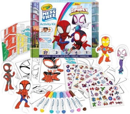CRAYOLA loovkomplekt Color Wonder Activity Spidey, 75-7193 