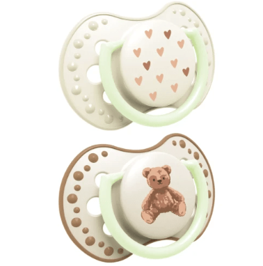 LOVI silikoonist lutt Teddy Love, 0-6m, 2 tk., 22/935 