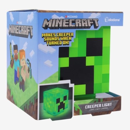 PALADONE MINECRAFT Creeper dekoratiivne LED-valgusti, PP6595MCFVNV4 