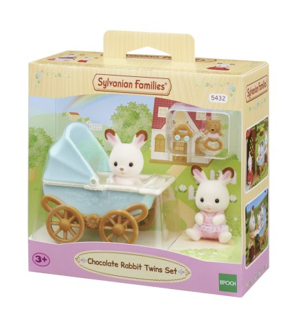SYLVANIAN FAMILIES  Kaksikud jänesed + vanker  2206/5018 