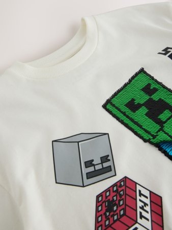 NEXT MINECRAFT lühikeste varrukatega t-särk, G49542, 152 cm 