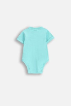 COCCODRILLO pikkade varrukatega beež särk TROPICAL STORY BOY NEWBORN, sinine, WC5112203TBN-013-086, 86 cm 