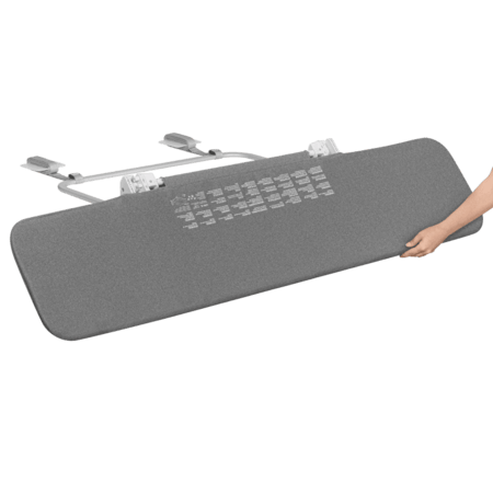 LIONELO kaitsev tara voodile LORA XL, Grey stone, LO-LORA XL 