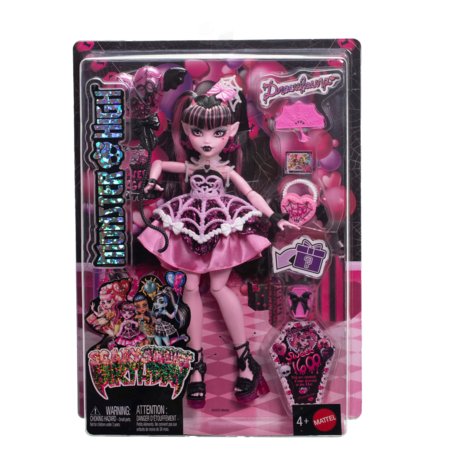 MONSTER HIGH Koletult Magus Sünnipäev – Draculaura, JBG74 