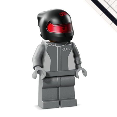 77259 LEGO® Speed Champions Audi Revolut F1® Team R26 võidusõiduauto 