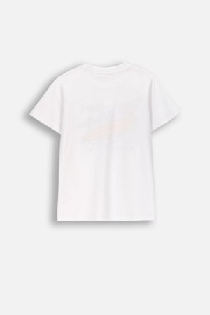 COCCODRILLO lühikeste varrukatega t-särk, valged, WC6143211VBB-001-158, 158 suurus 