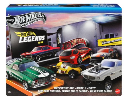 HOT WHEELS legendaarsed mudelautode 6-pakk, JBY78 