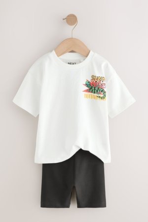 NEXT lühikeste varrukatega t-särk ja lühikesed püksid, AG8735, 110-116 