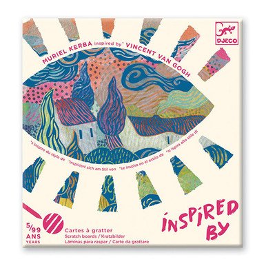 DJECO loovuskomplekt The South Inspired by Vincent Van Gogh, DJ09378 