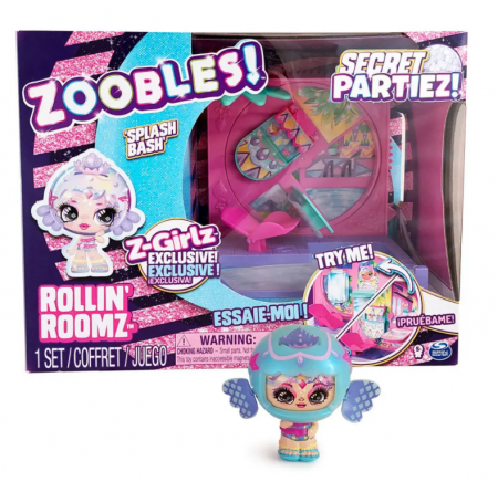 ZOOBLES Mängukomplekt, 2 seeria Salajane Splash Bash pidu, 6064355 6064355