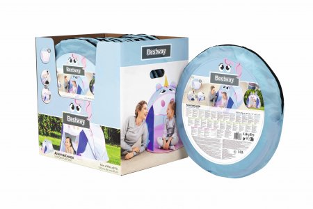 BESTWAY mängutelk "Seikluslik ükssarvik," 1,82 m x 0,96 m x 0,81 m, 68110 68110