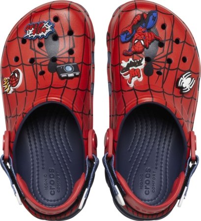 CROCS kroksid SPIDER-MAN tumesinised, 209258-410 24 suurus 