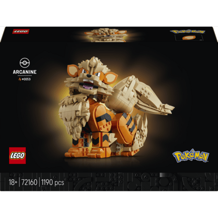 72160 LEGO® Pokémon™ Arcanine 
