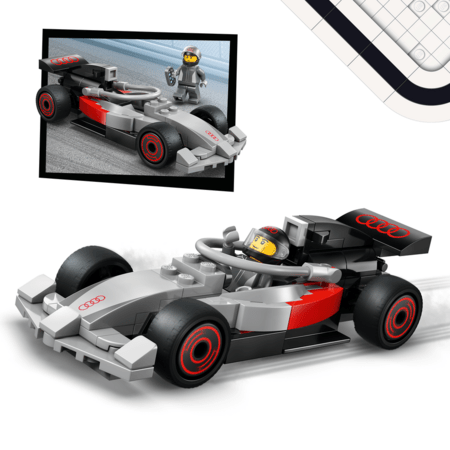 60493 LEGO® City F1® esitlusveok Audi F1® võidusõiduautoga 
