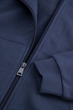 COCCODRILLO kapuutsiga tõmblukuga pusa, tumesinine, cm 