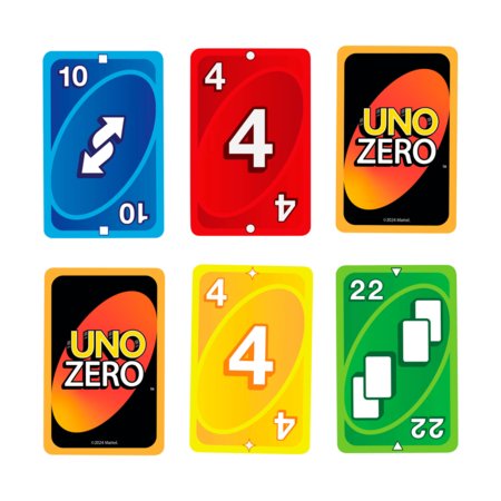 MATTEL GAMES UNO kaardid Zero, JHH48 