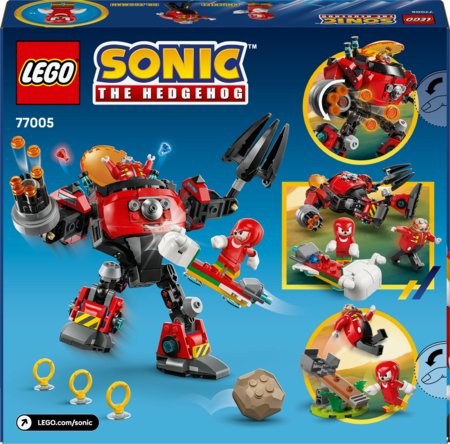 77005 LEGO® Sonic the Hedgehog™ Knuckles vs. Dr. Eggman Egg Crusher robot 