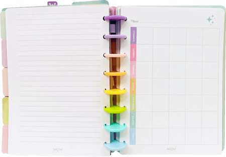 WOW GENERATION märkmik Multi Activity Planner, WOW00083E 