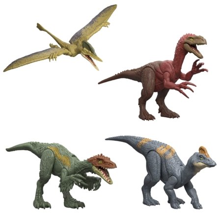 JURASSIC WORLD filmi väikesed dinosaurused DNA-koodiga, JGB72 