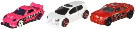 HOT WHEELS 3 autot komplekt, K5904 