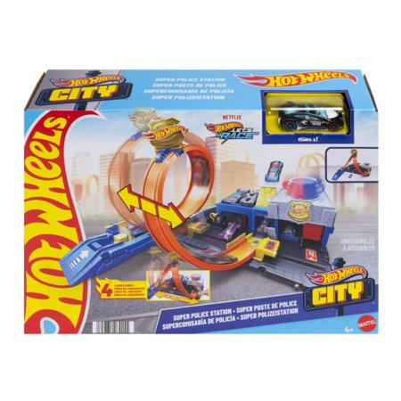 HOT WHEELS City super Politsei mängukomplekt, JBM71 
