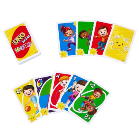 UNO Junior Move liikumisega kaardimäng, HNN03 