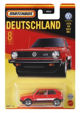MATCHBOX populaarseimad Saksamaa autod, sortiment, GWL49 GWL49