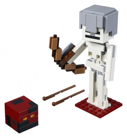 21150 LEGO® Minecraft BigFig Skeleton magmakuubikuga 21150