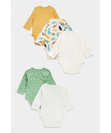 MOTHERCARE pikkade varrukatega bodi 5 tk., FC045 639553