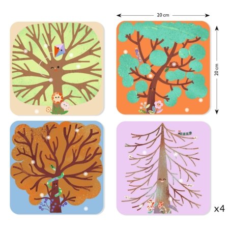 DJECO vildikollaaži loovuskomplekt, DJ00089 