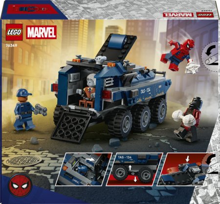 76349 LEGO® ǀ Marvel Spider-Mani vangide transpordi tagaajamine 