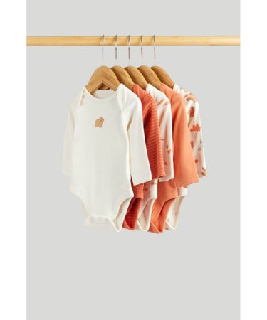 MOTHERCARE bodijs ar garām piedurknēm 5 gab., AW57401 cm 