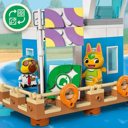 77051 LEGO® Animal Crossing™ Lendamiseks võta Dodo Airlines 