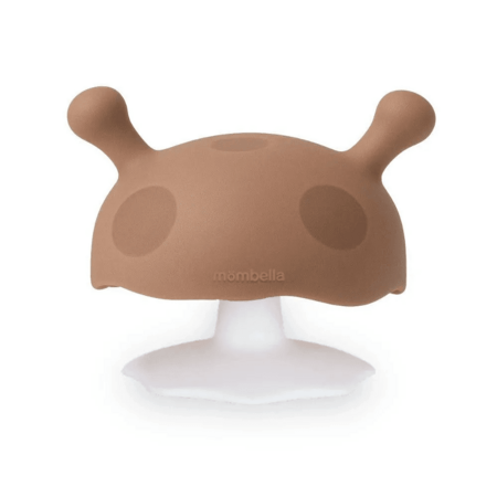 MOMBELLA närimisrõngas MUSHROOM, 3 k.+, Mocha Loca, 00141 