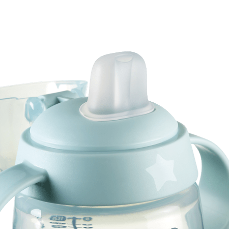 TOMMEE TIPPEE pudel käepidemega, 190 ml, 6 kuud+, 447871 