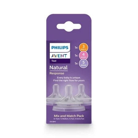 PHILIPS AVENT lutt NATURAL RESPONSE, 3 tk., SCY960/03 